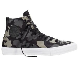 Converse Chuck Taylor All Star Hi-Top Reflective Camo Black Womens 8 UK 6‎ EU 38